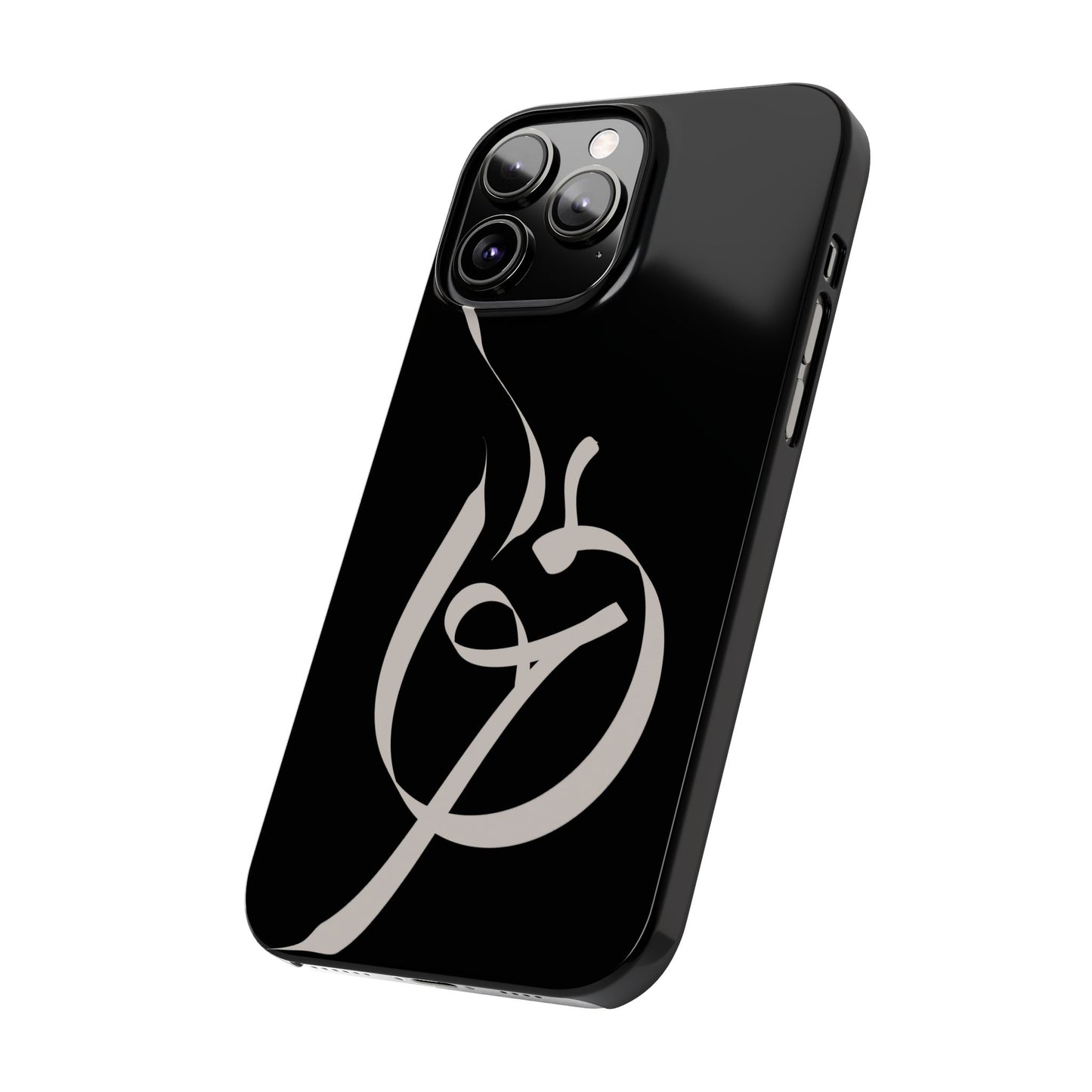 ' Modern Art Slim Phone Case -LOVE