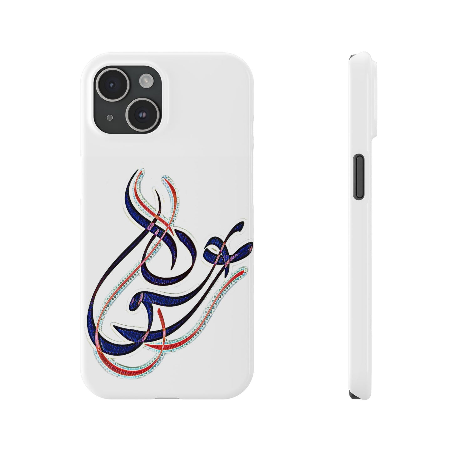 Modern Art Slim Phone Case - Eshgh (Love)