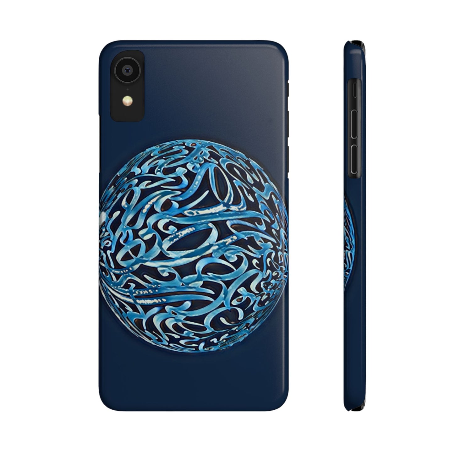 ' Modern Art Slim Phone Case -LOVE