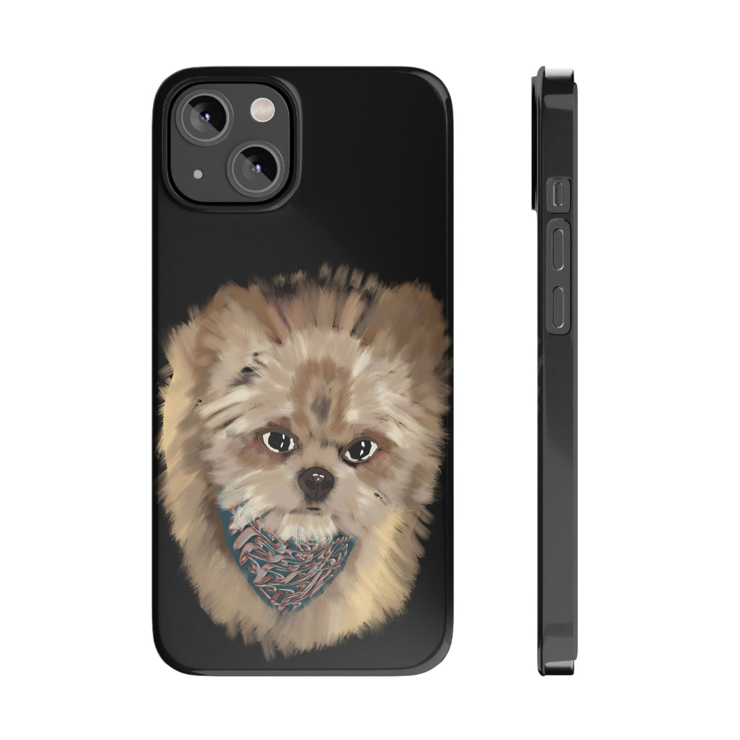 Copy of Copy of Copy of Copy of ' Modern Art Slim Phone Case -LOVE I-