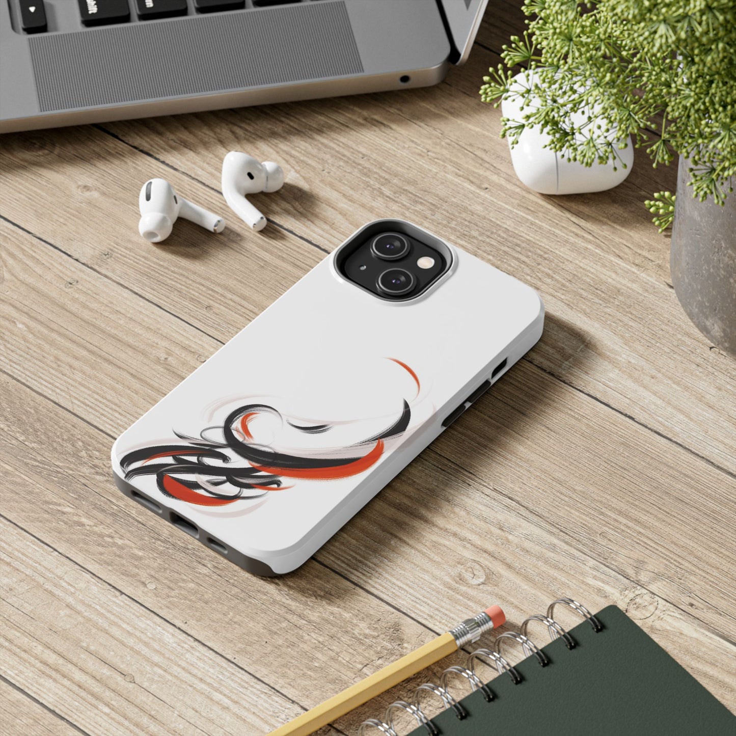 Phone Case Persian Calligraphy Modern Handwriting.