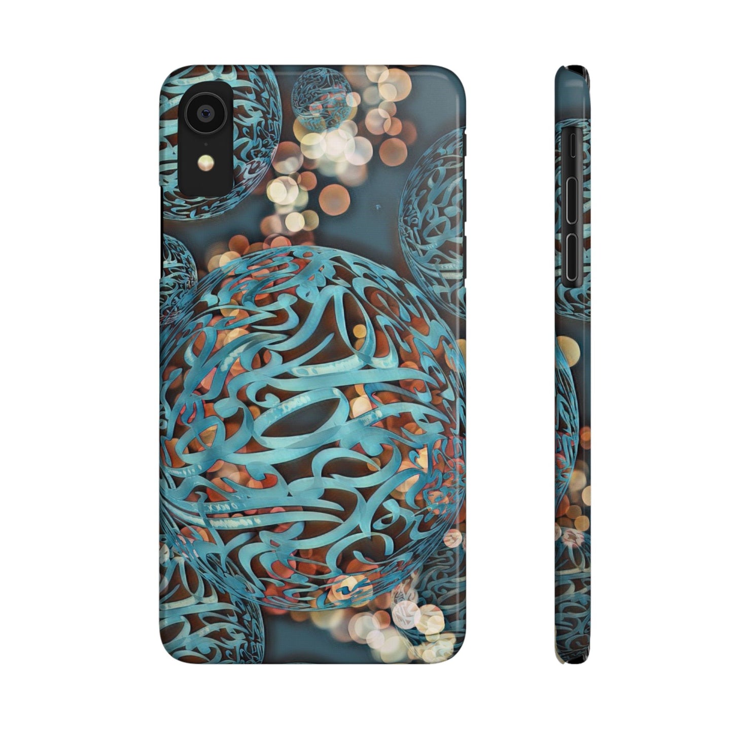 ' Modern Art Slim Phone Case -LOVE