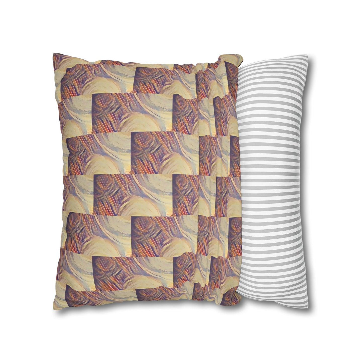 Copy of Square Pillowcase - Modern Art Portrait Watercolour Design