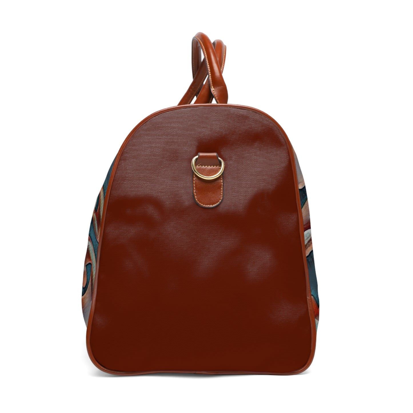 Vibrant Waterproof Travel Bag - KalliK modern calligraphy - Perfect for Adventurers