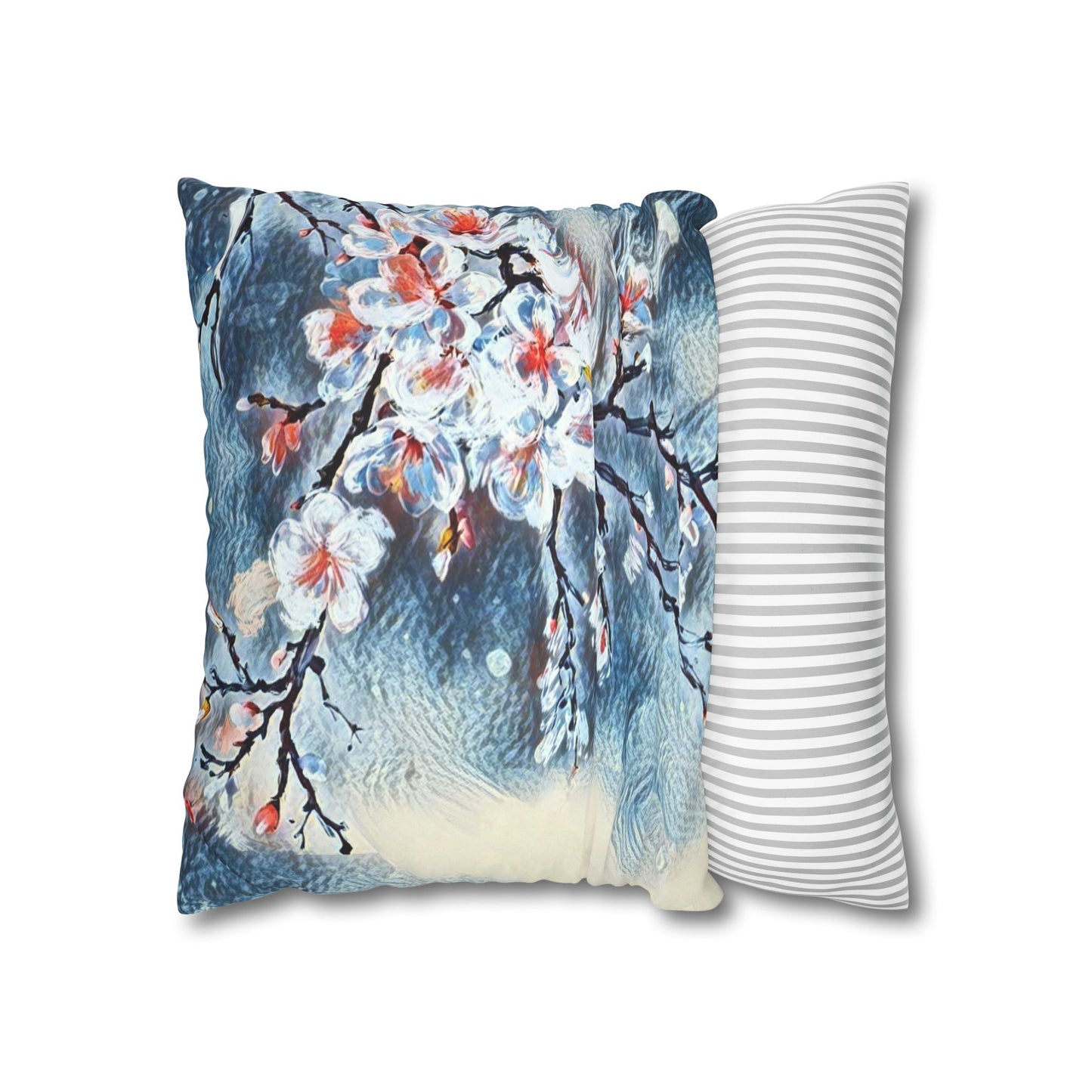 Spring Pillowcase - Modern Art Portrait Watercolour Design