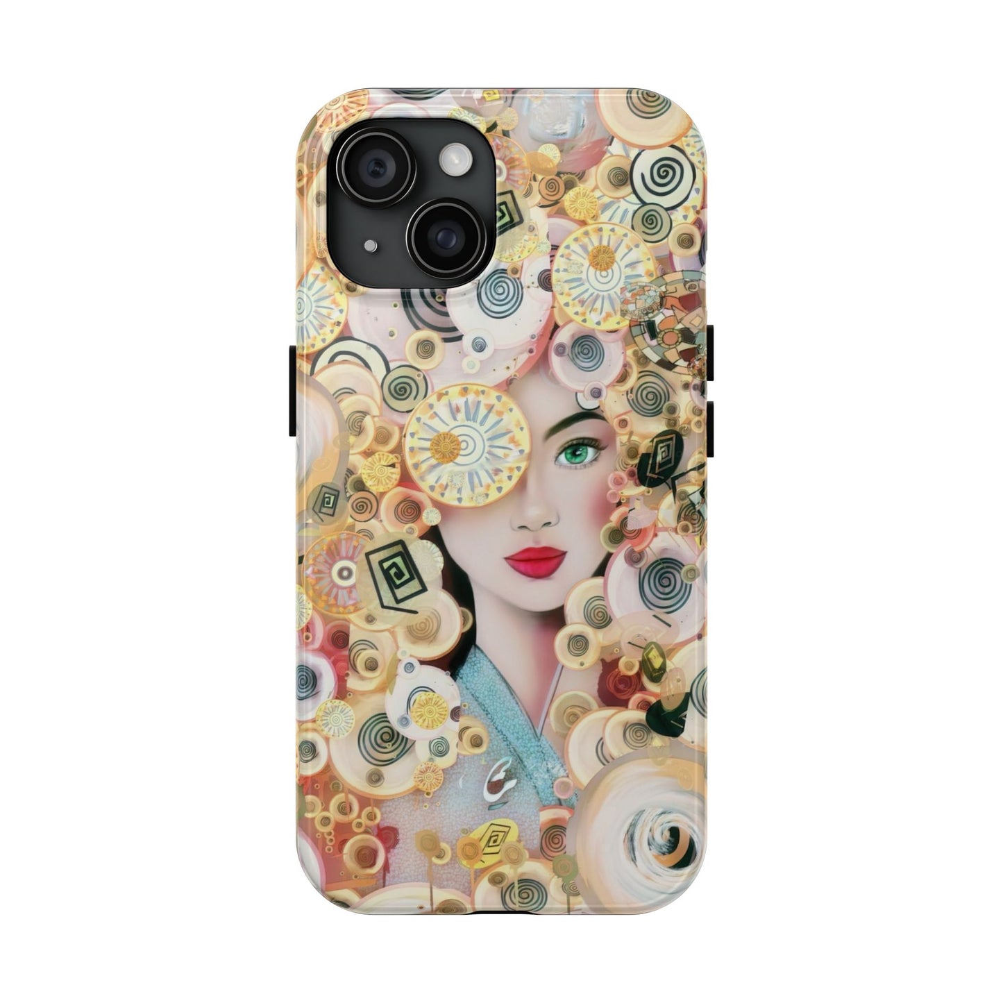 Phone Case - Persian Art Inspired Beautiful Girl Design