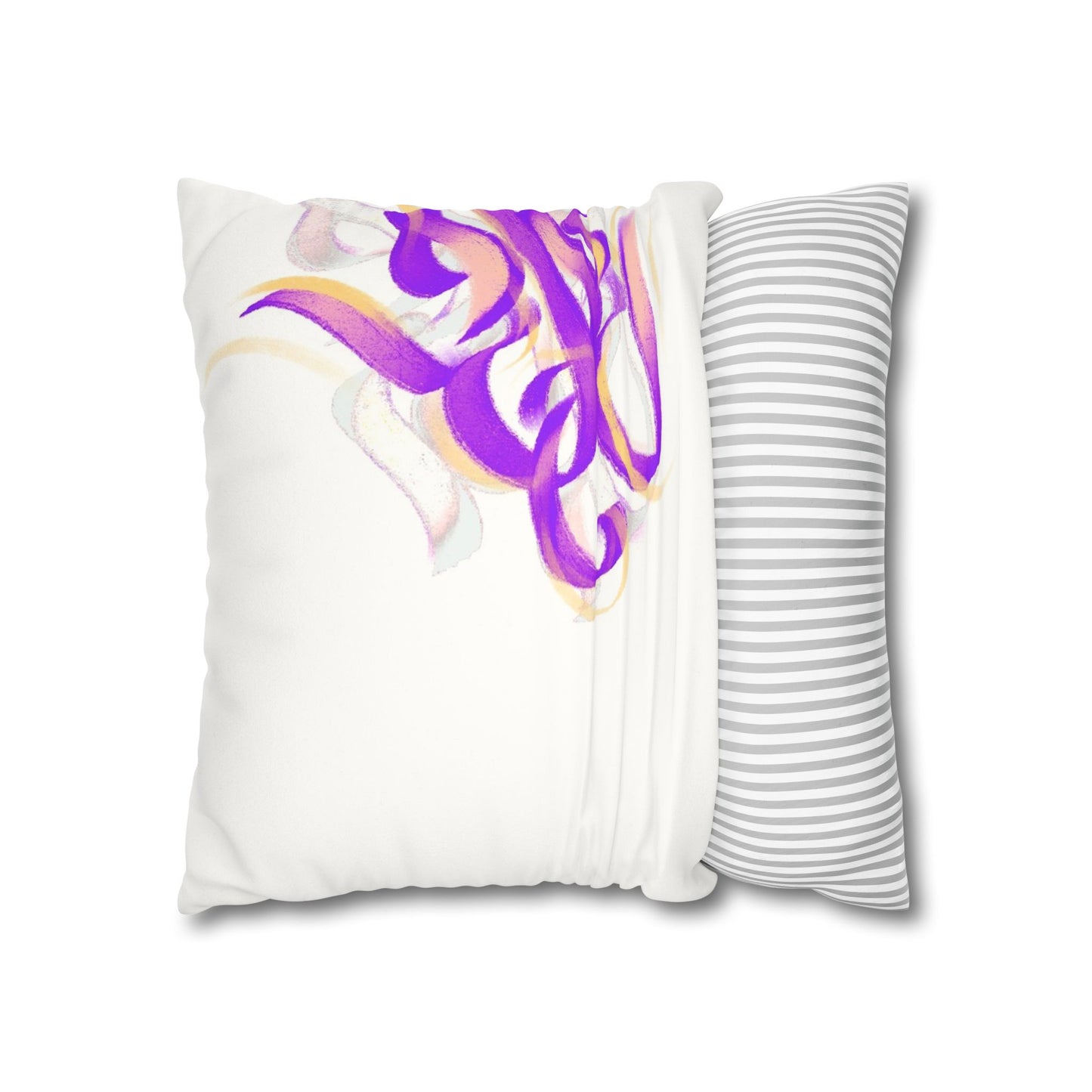 Square Pillowcase - Persian Calligraphy, Modern Handwriting Design