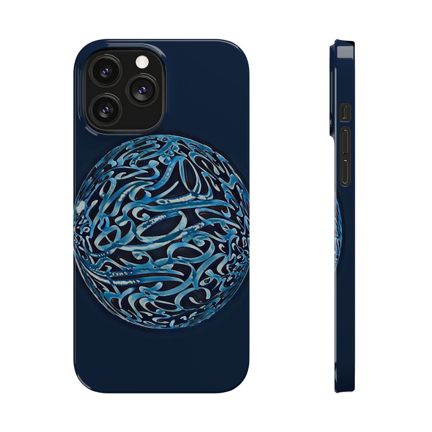 ' Modern Art Slim Phone Case -LOVE