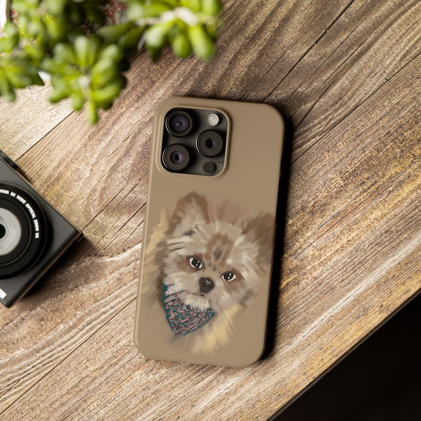 ' Modern Art Slim Phone Case -Lily