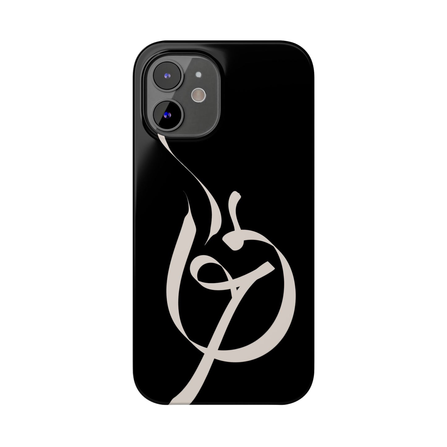 ' Modern Art Slim Phone Case -LOVE