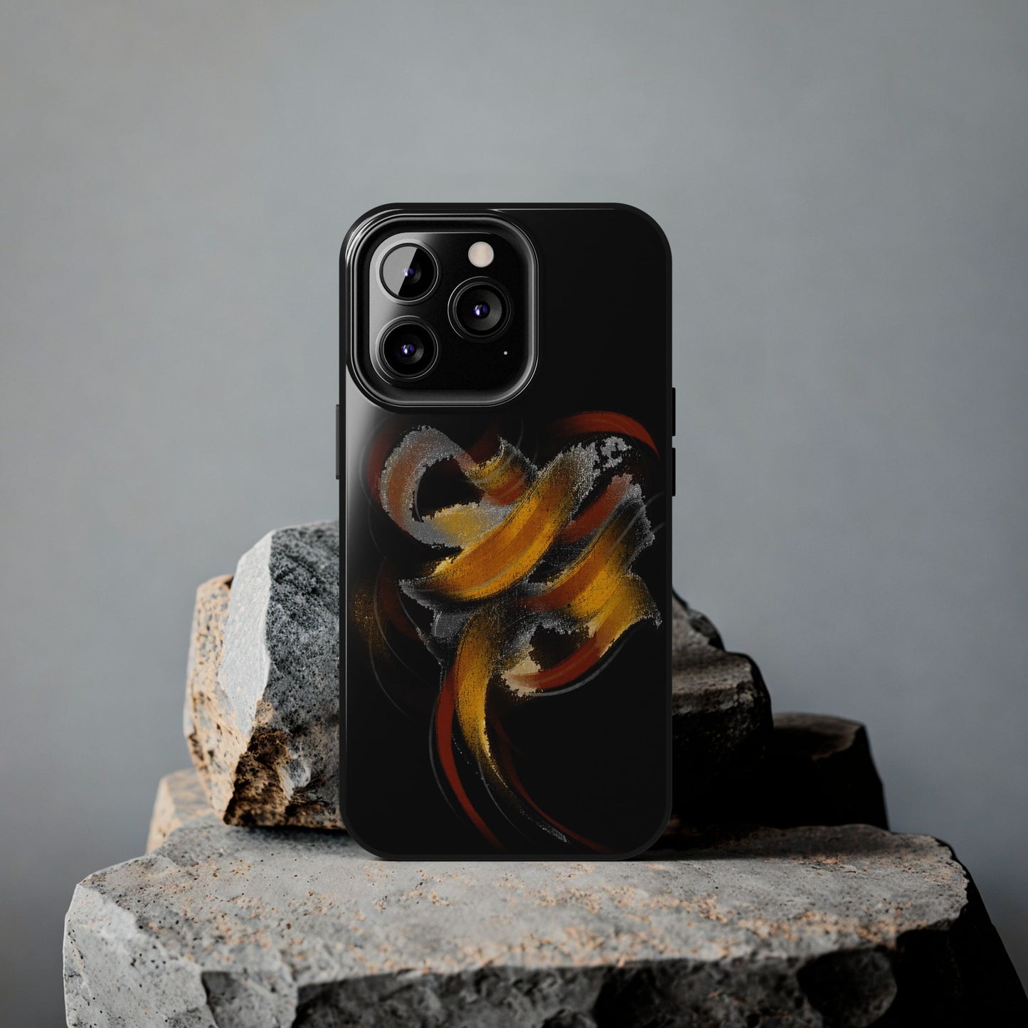 Calligraphy strokes Tough Phone Case