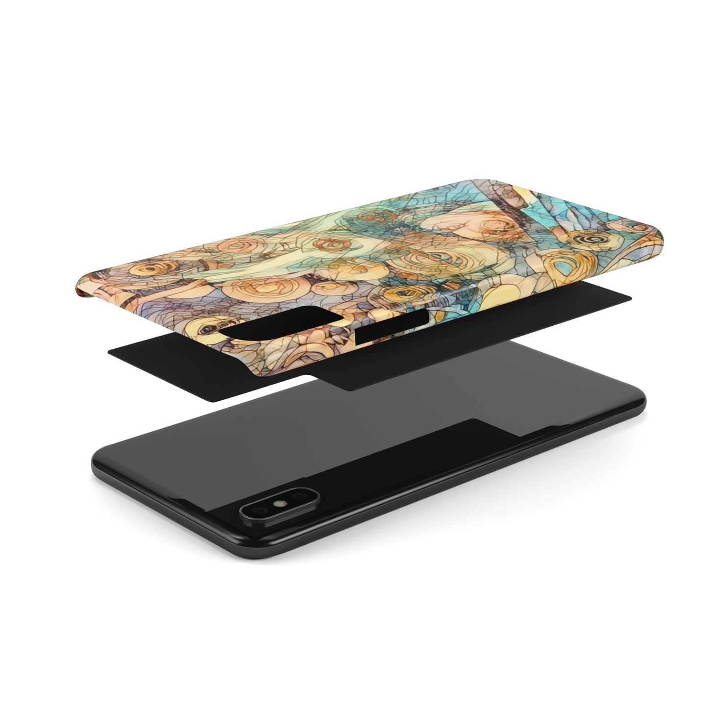 . ' Modern Art Slim Phone Case -.