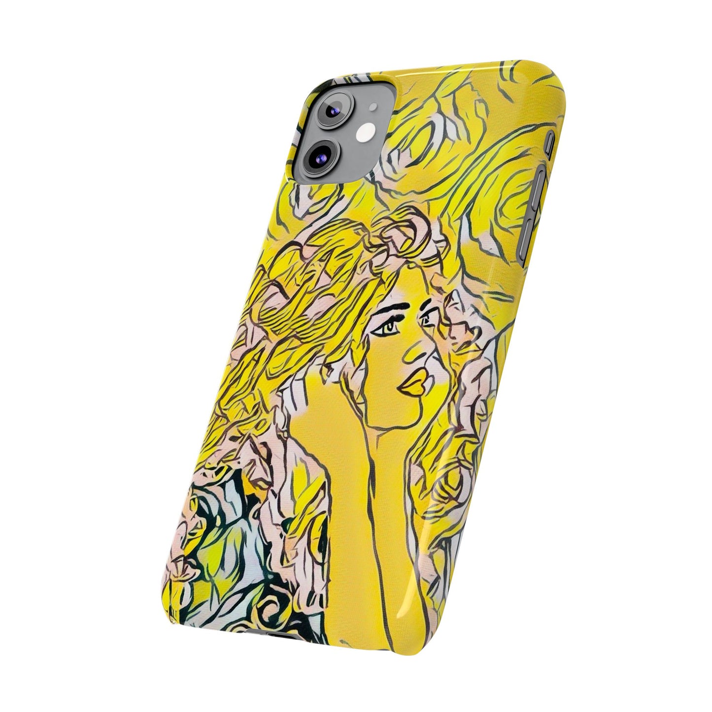 ' Modern Art Slim Phone Case -