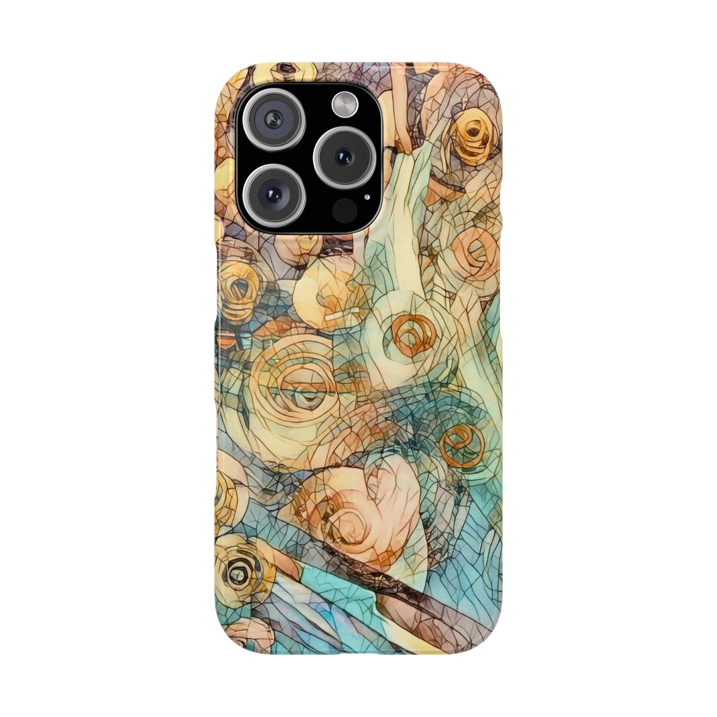 . ' Modern Art Slim Phone Case -.