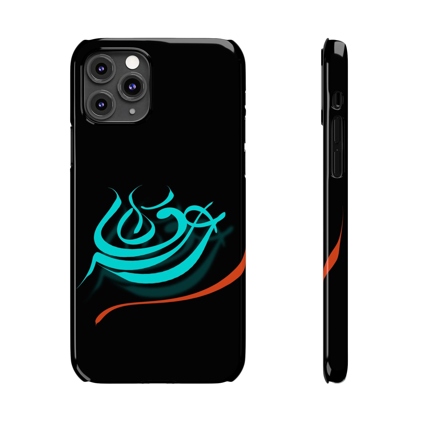 ' Modern Art Slim Phone Case -LOVE