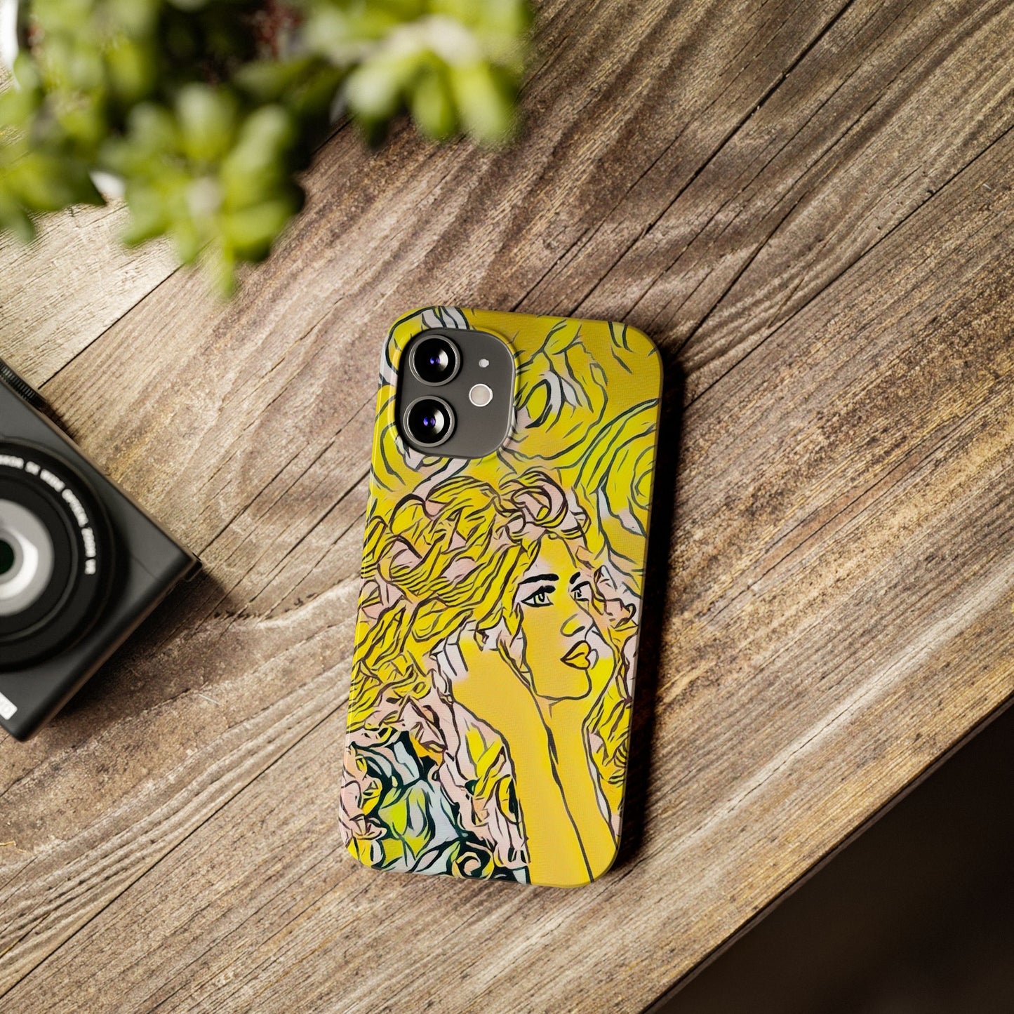 ' Modern Art Slim Phone Case -