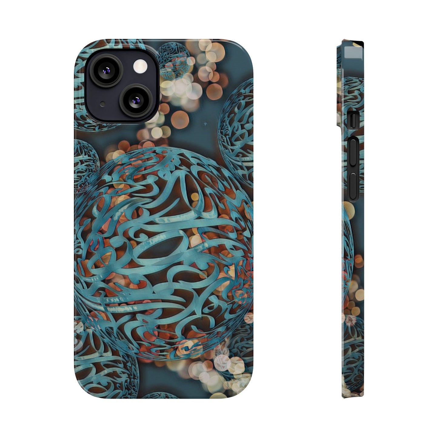 ' Modern Art Slim Phone Case -LOVE