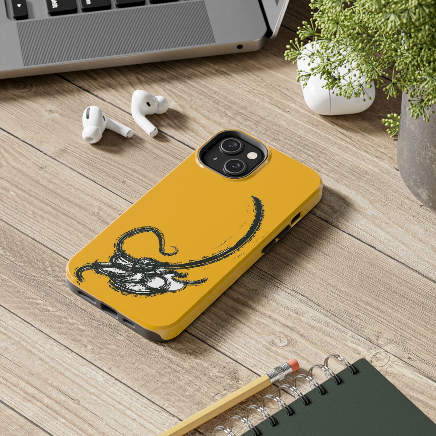 Phone Case Persian Calligraphy Modern Handwriting.