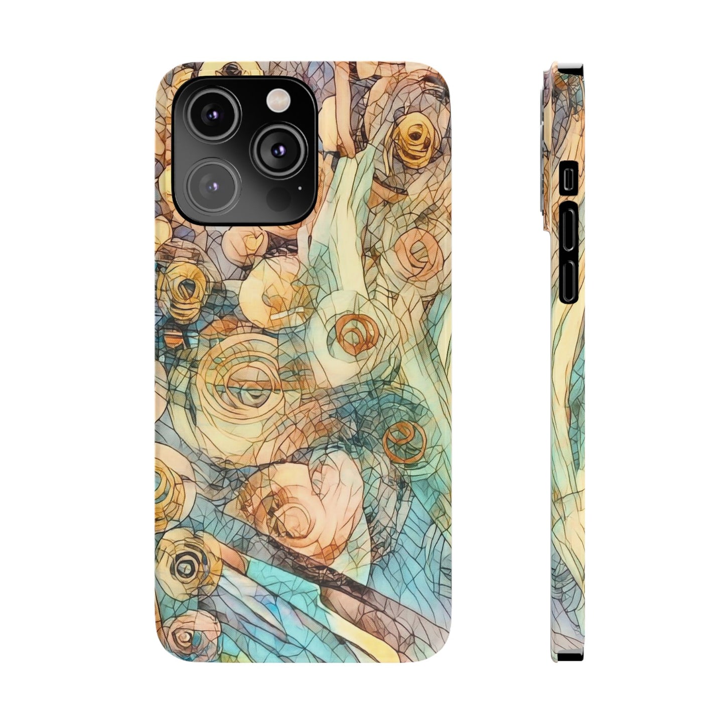 . ' Modern Art Slim Phone Case -.