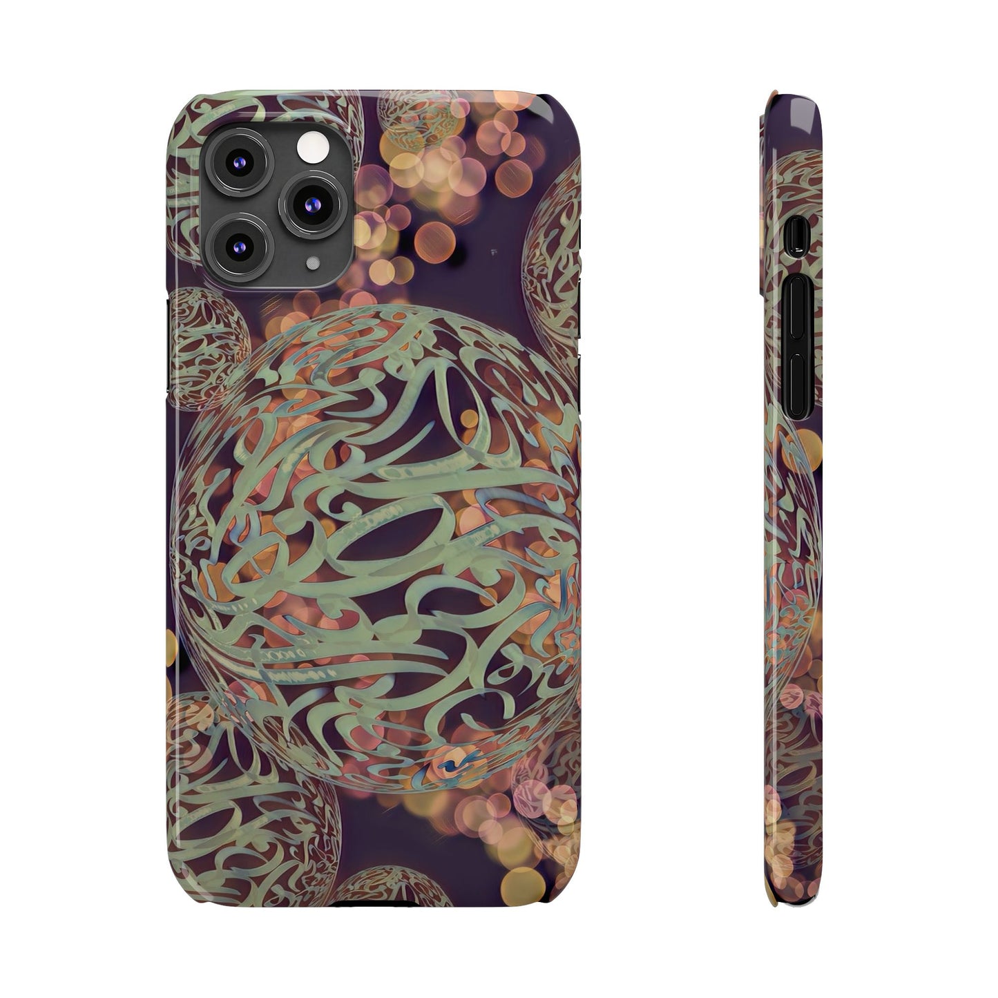 Copy of Copy of ' Modern Art Slim Phone Case -LOVE I-