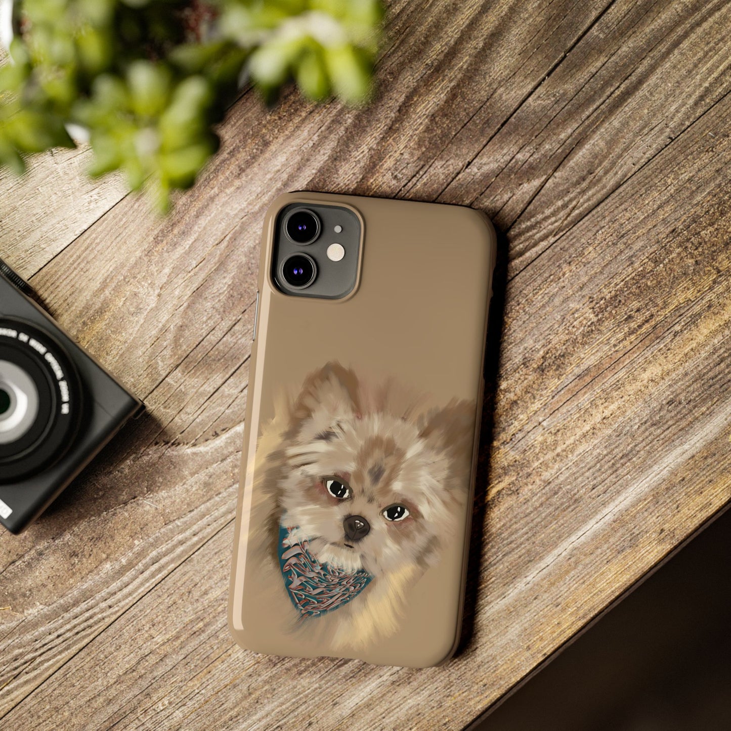 ' Modern Art Slim Phone Case -Lily