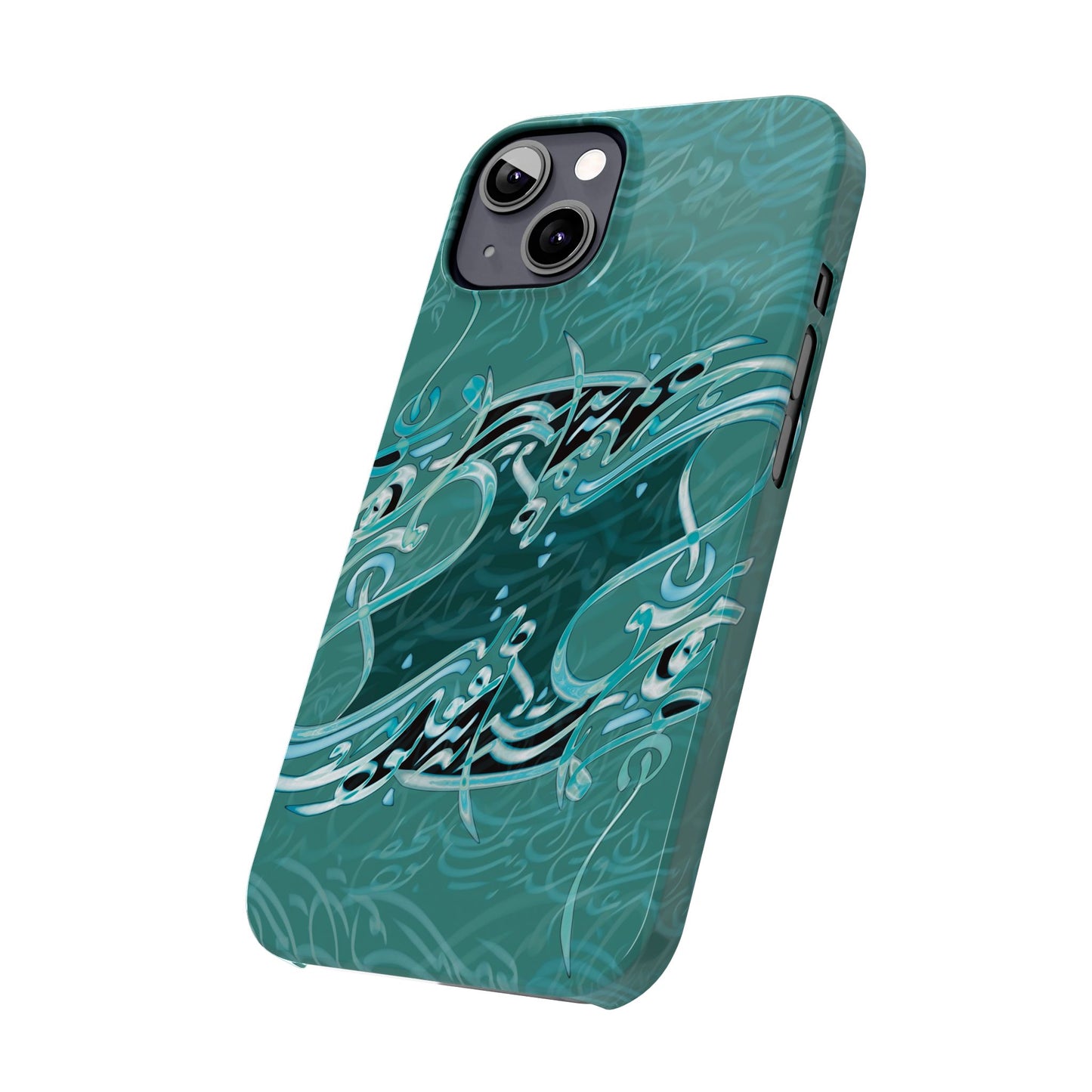 ' Modern Calligraphy Art Slim Phone Case