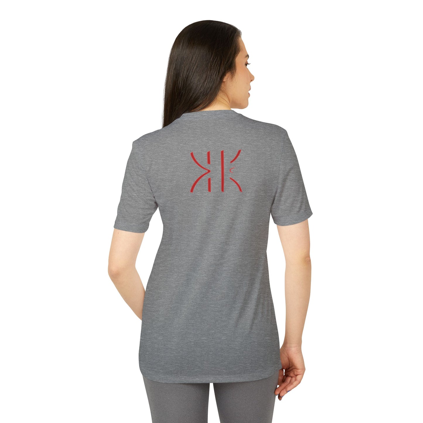 Adidas Unisex Sport T-Shirt with Artwork - Chic & Casual Sportswear modern calligraphy design