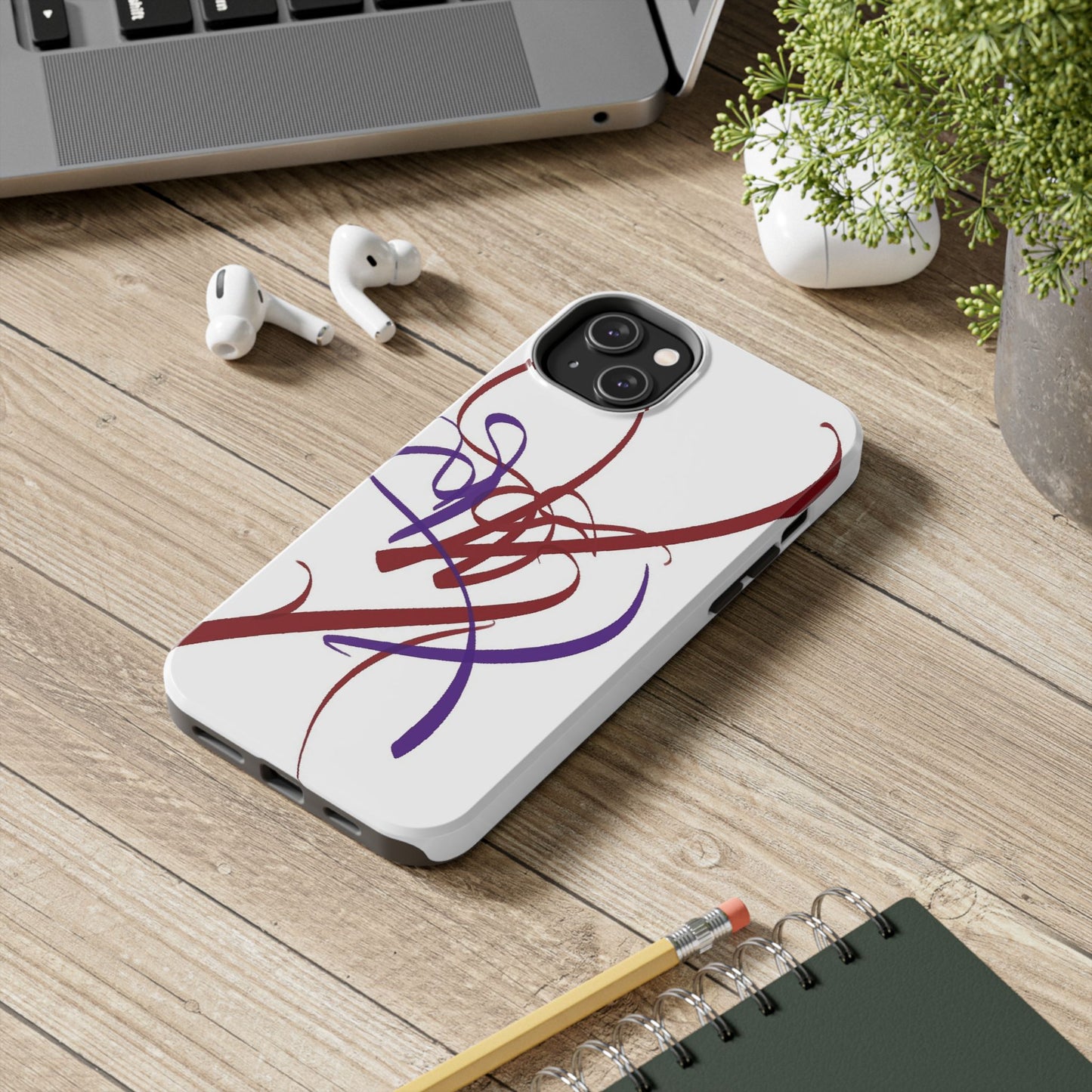 Phone Case Persian Calligraphy Modern Handwriting..