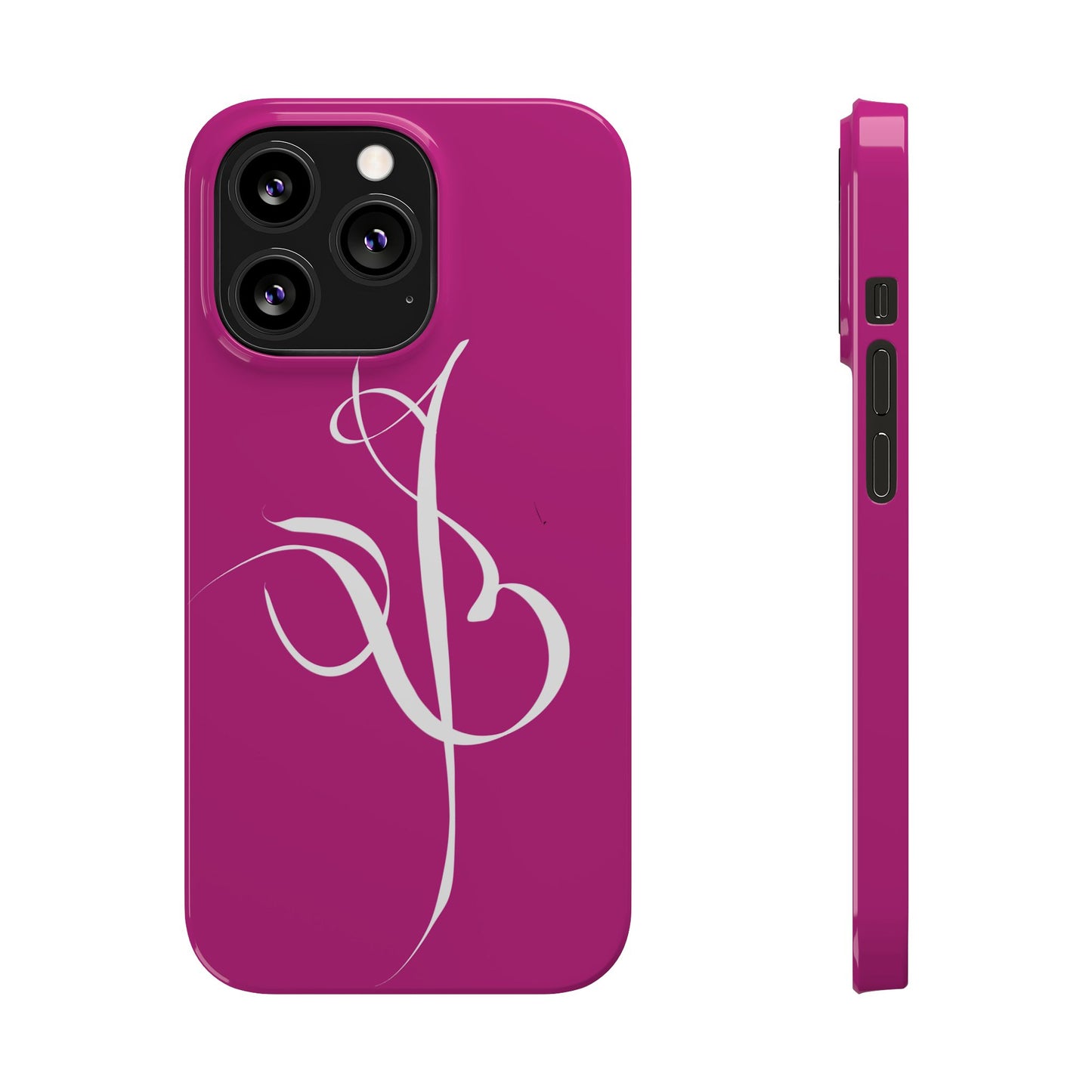 Modern Calligraphy Slim Phone Case -Eshgh (LOVE)