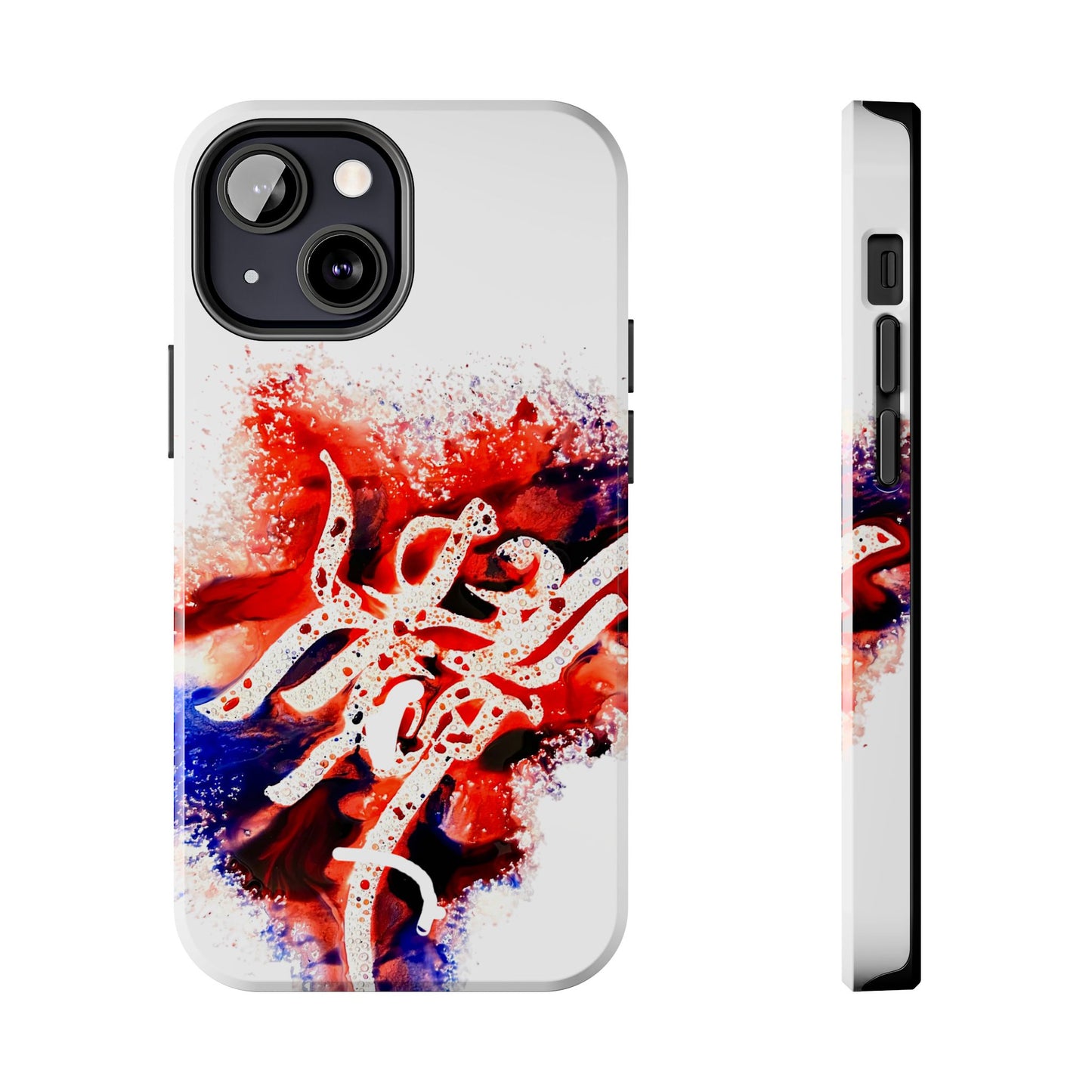 Candle Calligraphy Phone Case - Persian Art Inspired Beautiful Girl Design
