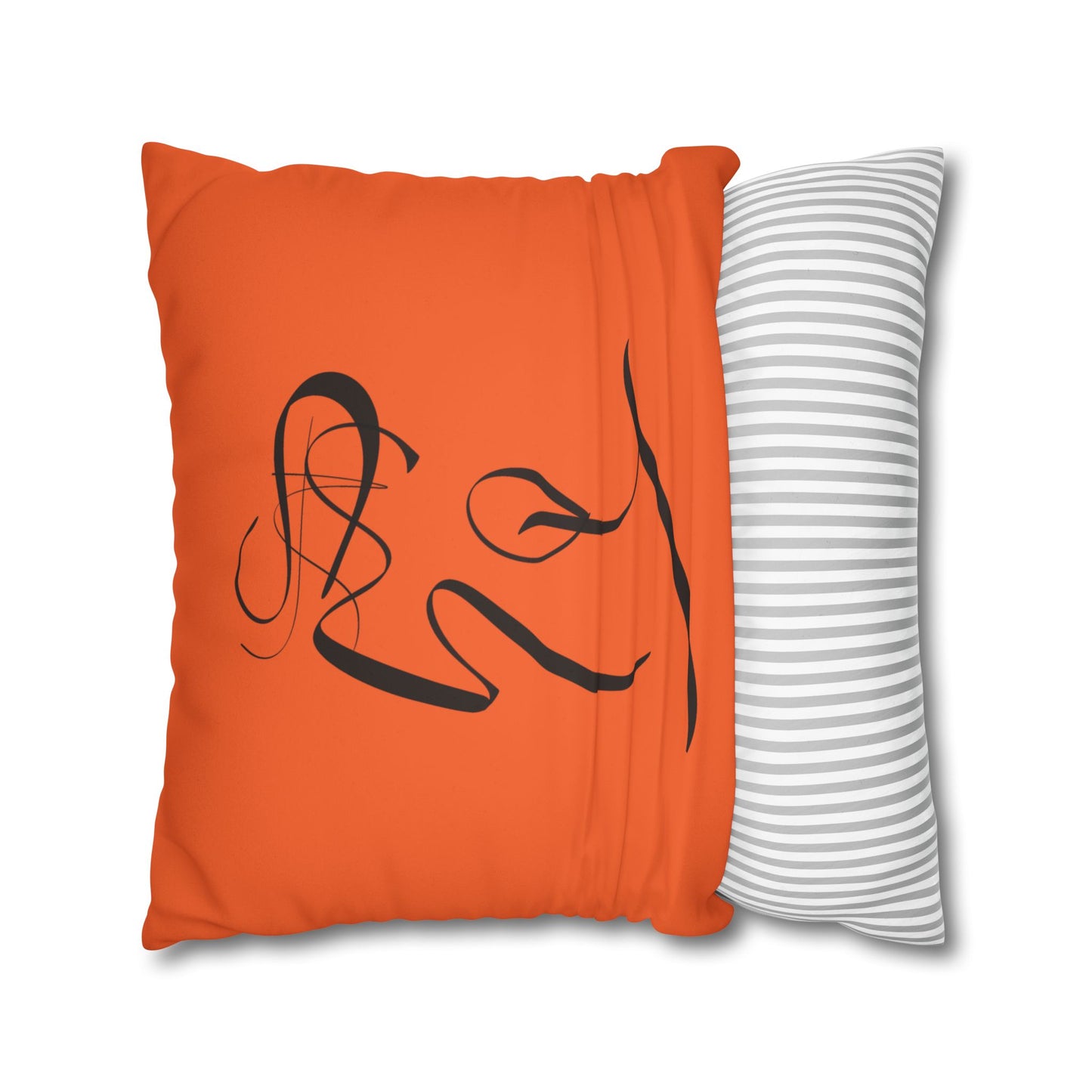 Copy of Square Pillowcase - Modern Art Portrait Watercolour Design