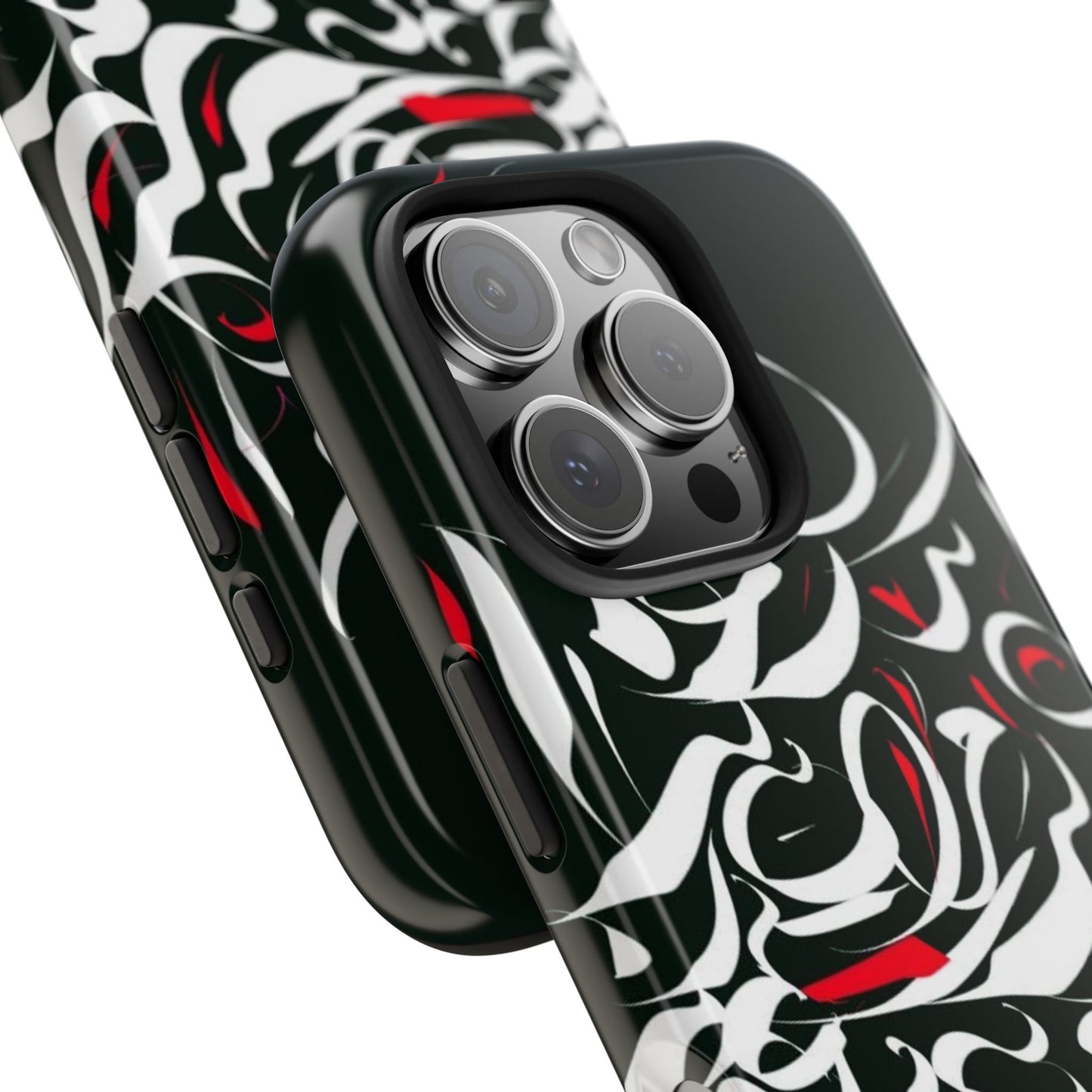 Phone Case Calligraphy Red Black White Tough Phone Case