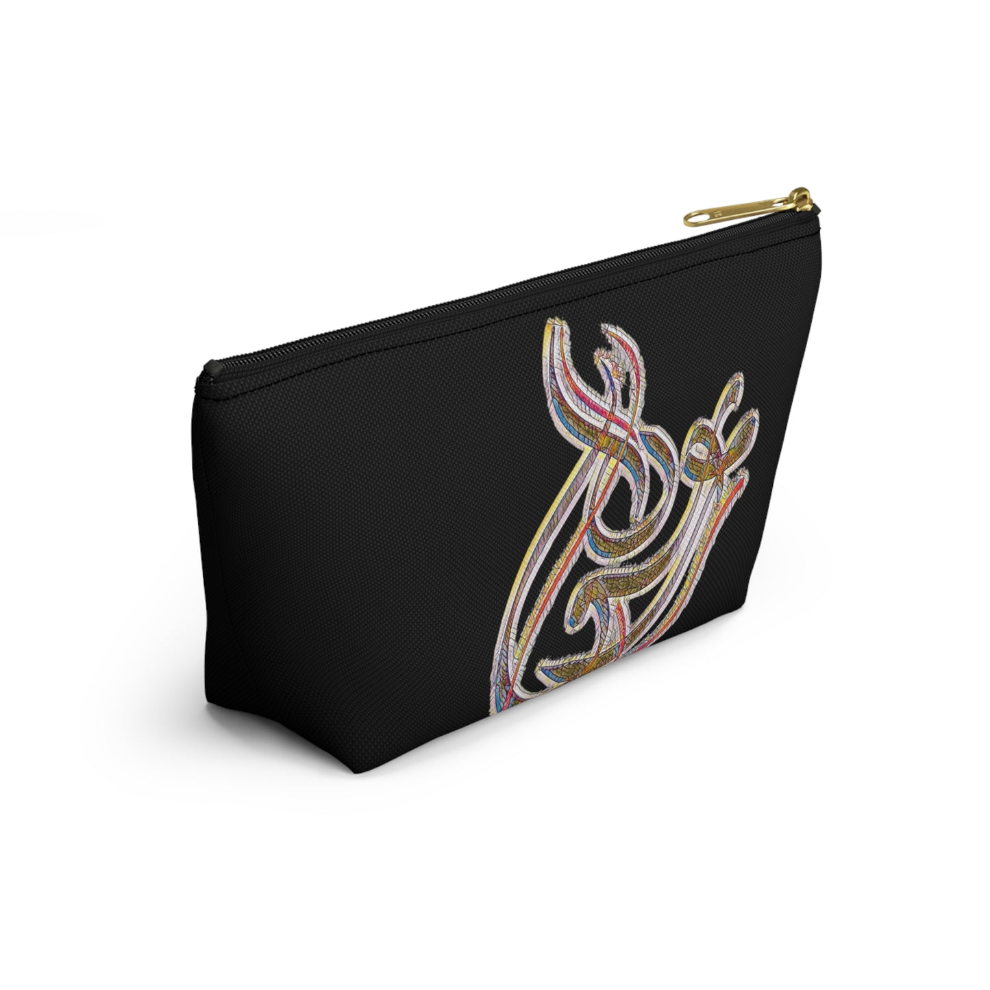 Persian calligraphy Accessory Pouch w T-bottom
