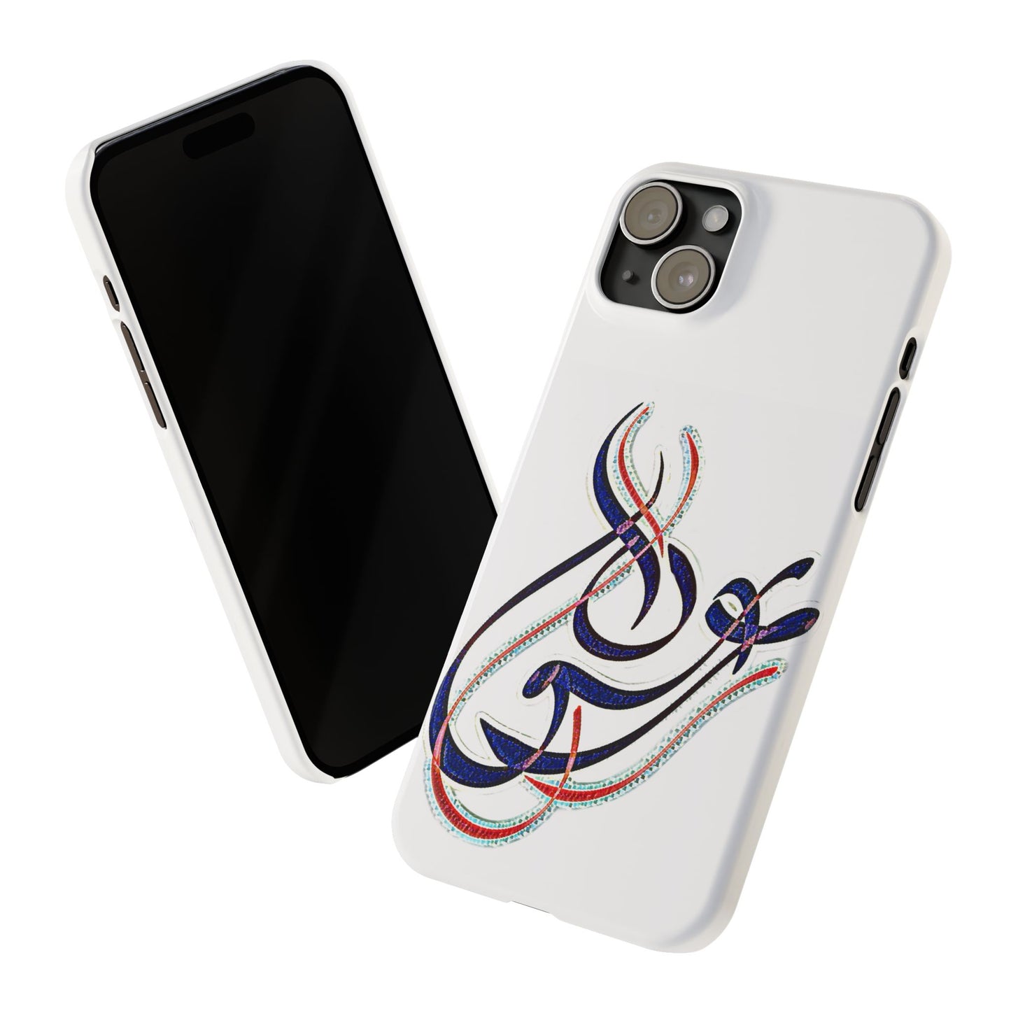 Modern Art Slim Phone Case - Eshgh (Love)