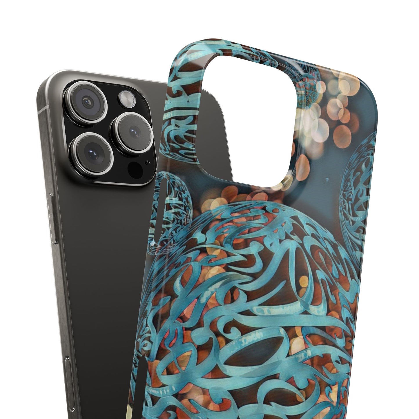 ' Modern Art Slim Phone Case -LOVE