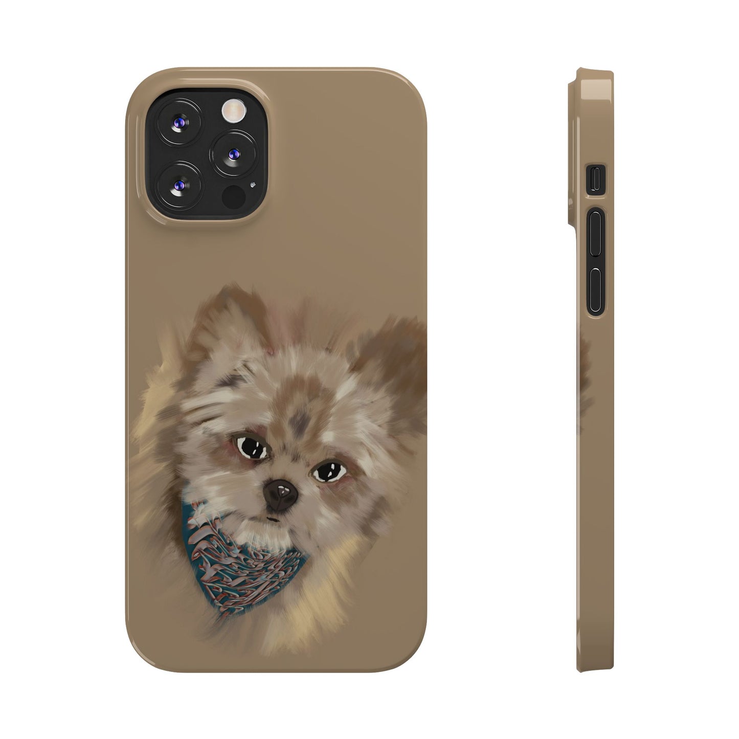 ' Modern Art Slim Phone Case -Lily