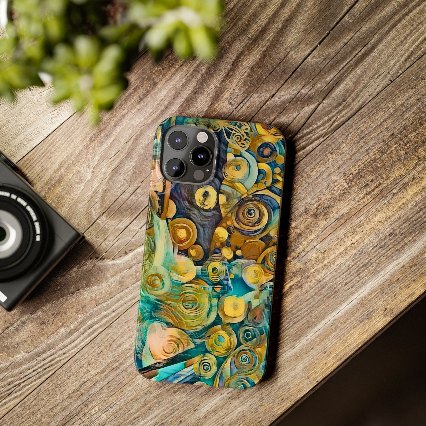 Copy of Copy of ' Modern Art Slim Phone Case -LOVE
