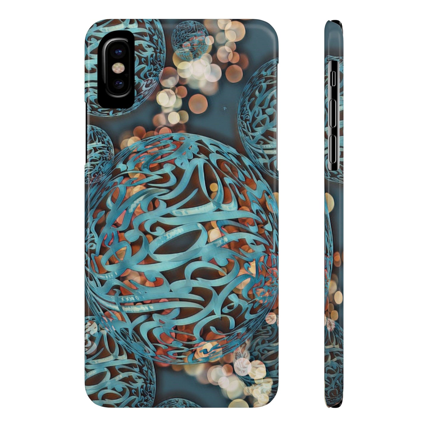 ' Modern Art Slim Phone Case -LOVE