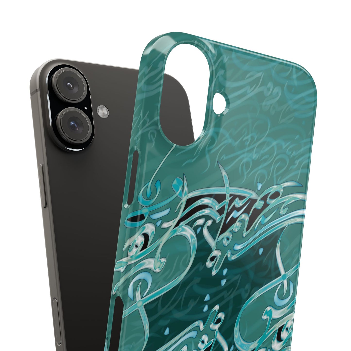 ' Modern Calligraphy Art Slim Phone Case