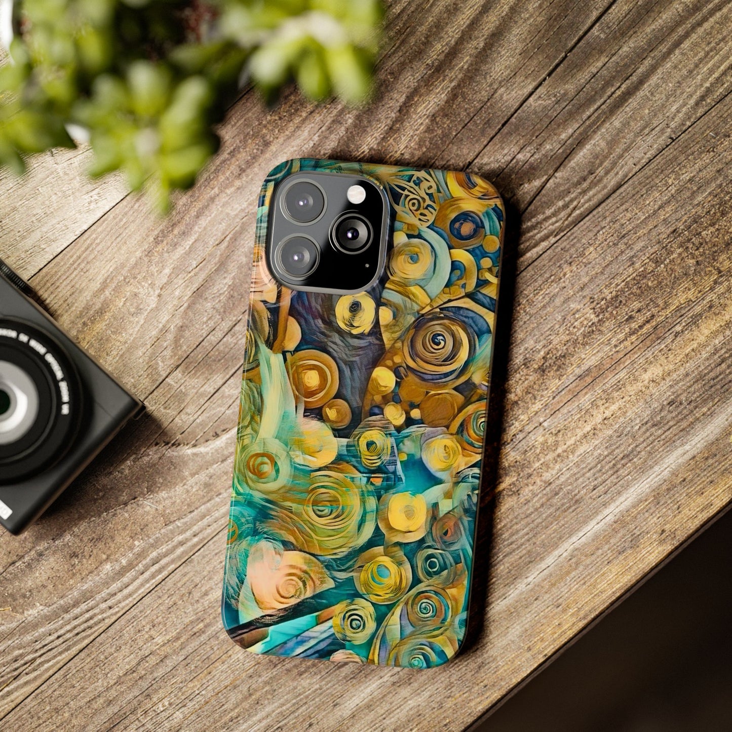 Copy of Copy of ' Modern Art Slim Phone Case -LOVE