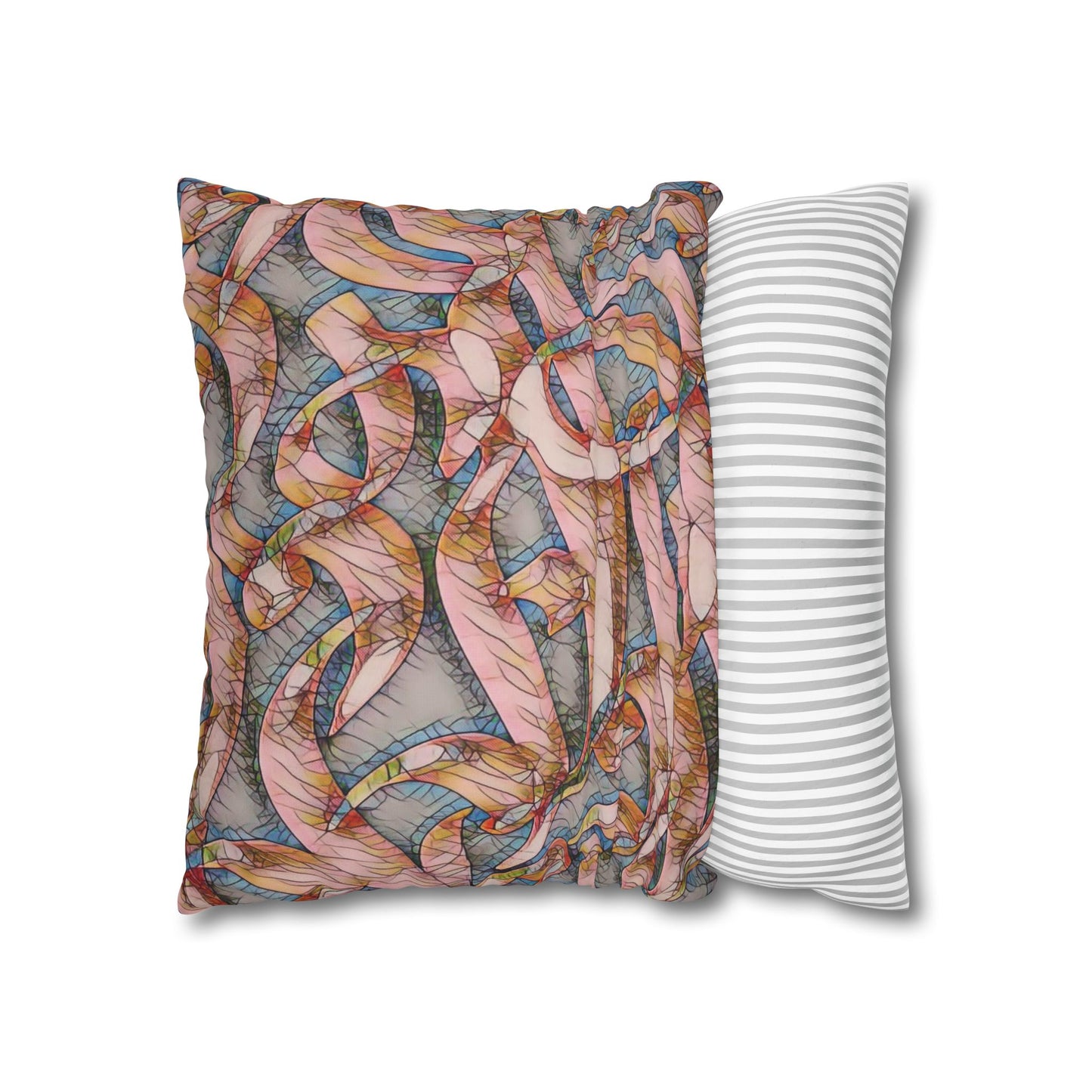 Copy of Pillowcase - Modern Art Portrait Watercolour Design