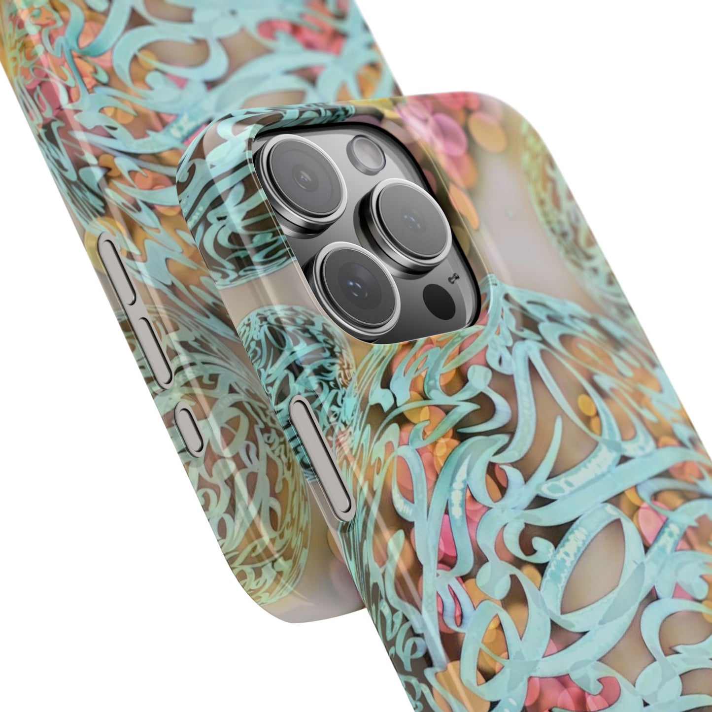 Copy of Copy of Copy of ' Modern Art Slim Phone Case -LOVE I-