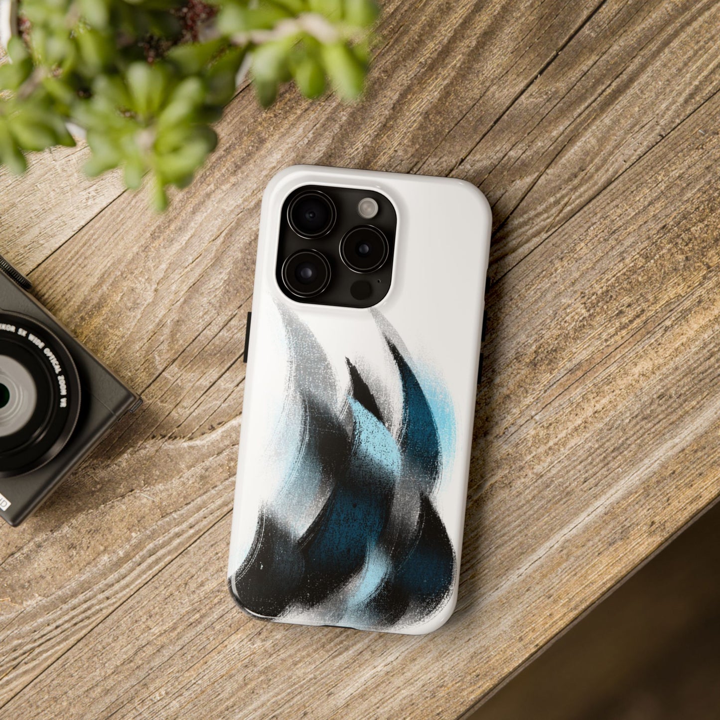 Phone Case Calligraphy strokes Tough Phone Case