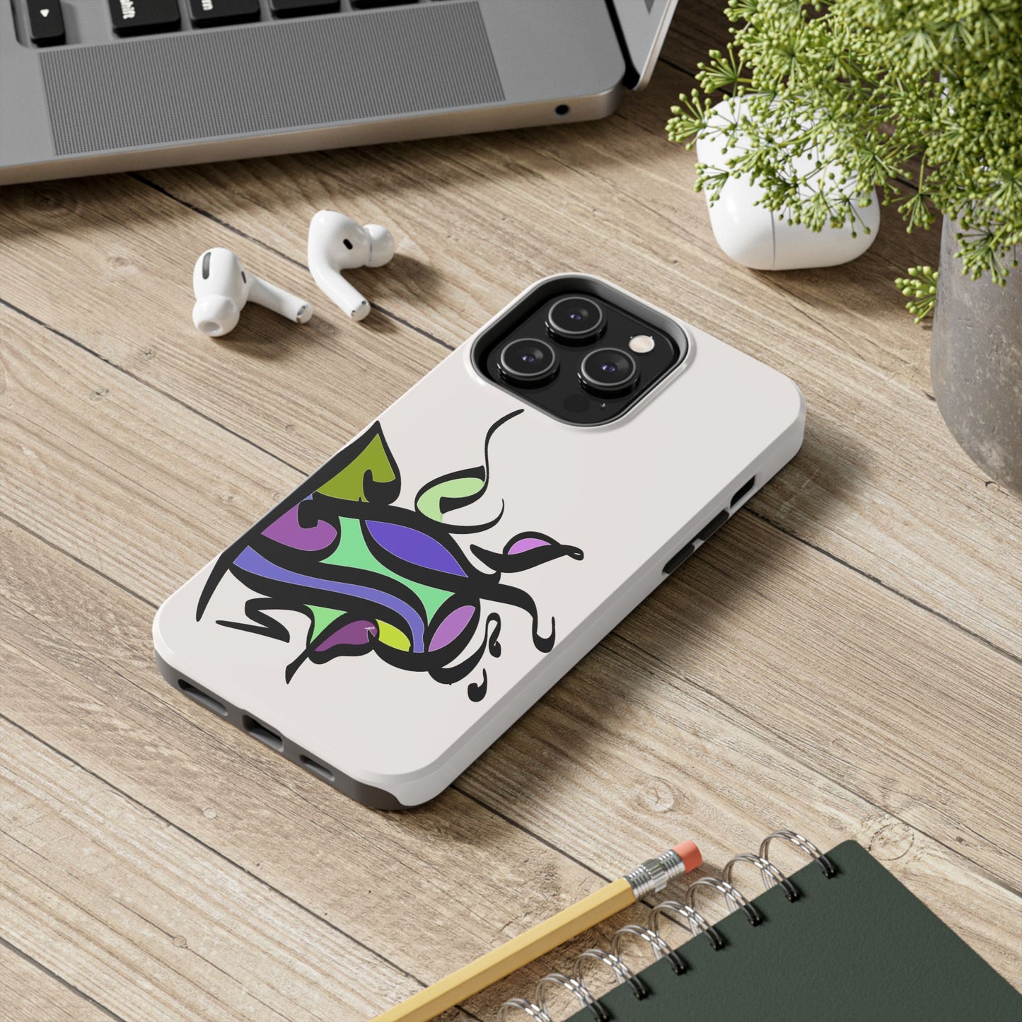 Phone Case Persian Calligraphy Modern Handwriting