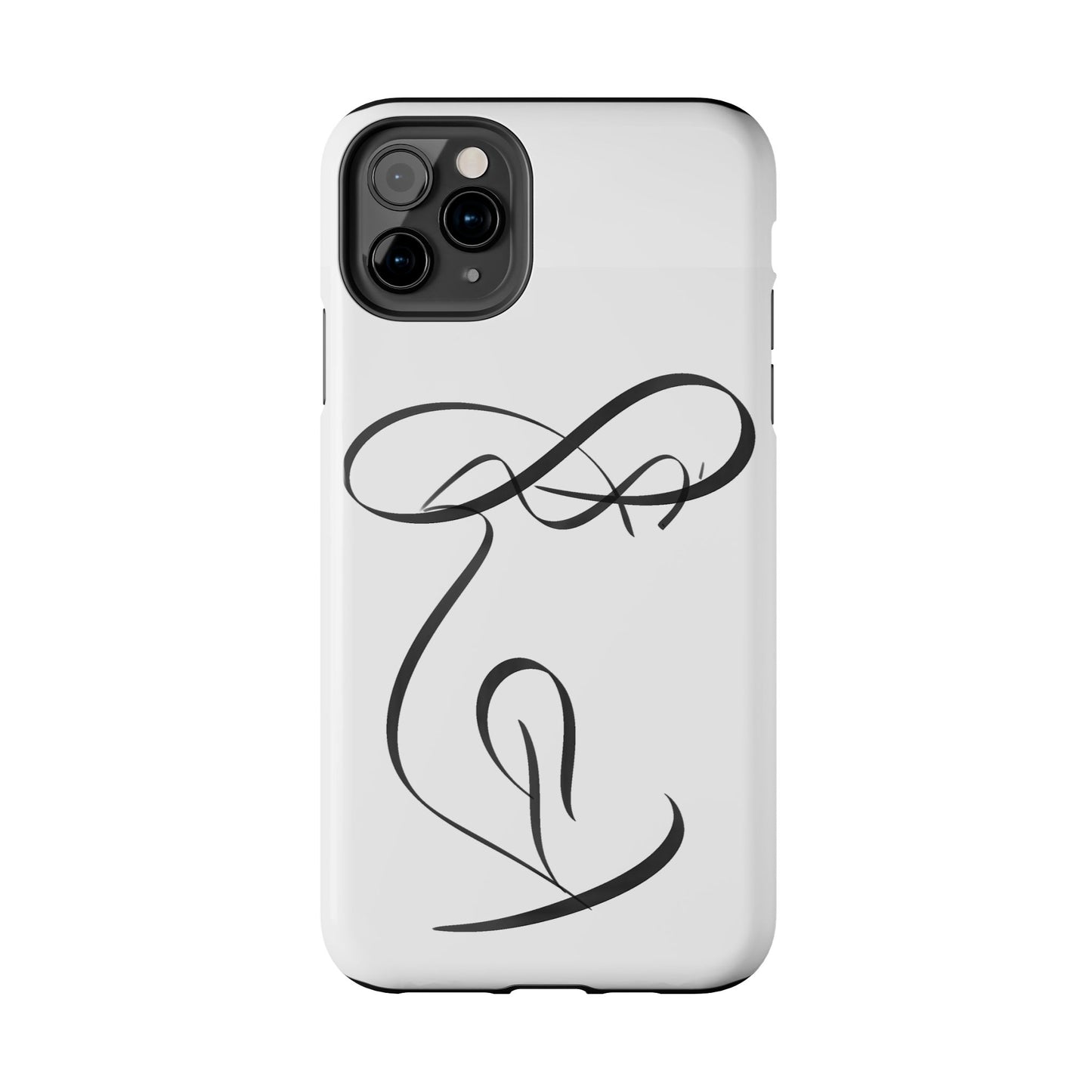 Handwritten Farsi Calligraphy 'Hiich' Design