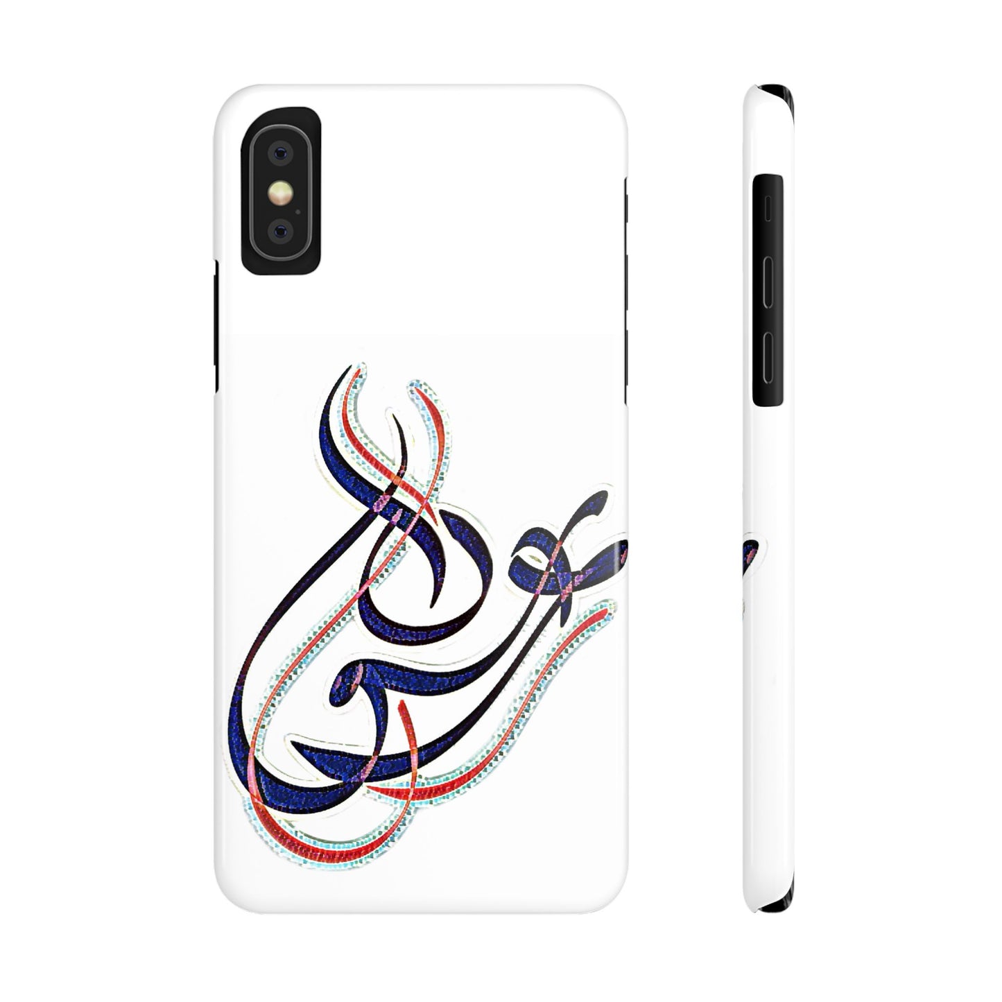 Modern Art Slim Phone Case - Eshgh (Love)