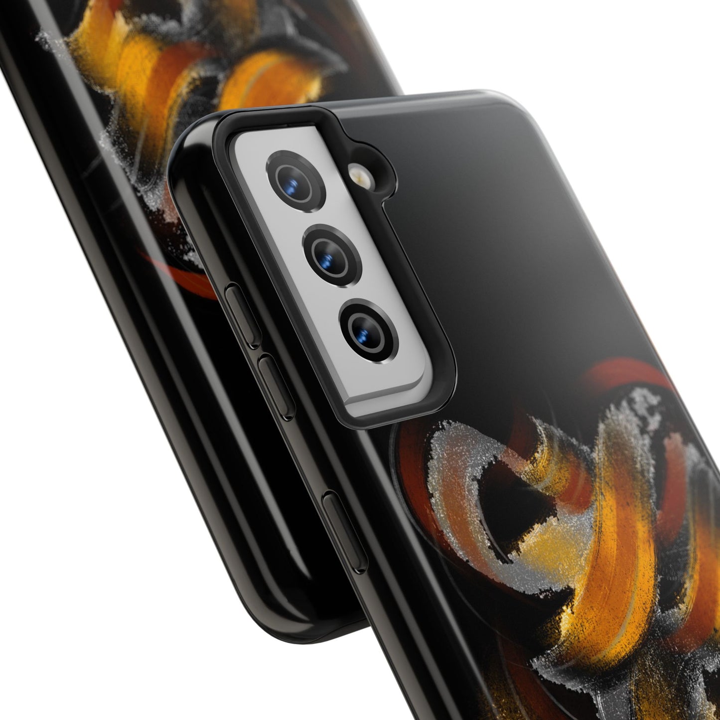 Calligraphy strokes Tough Phone Case