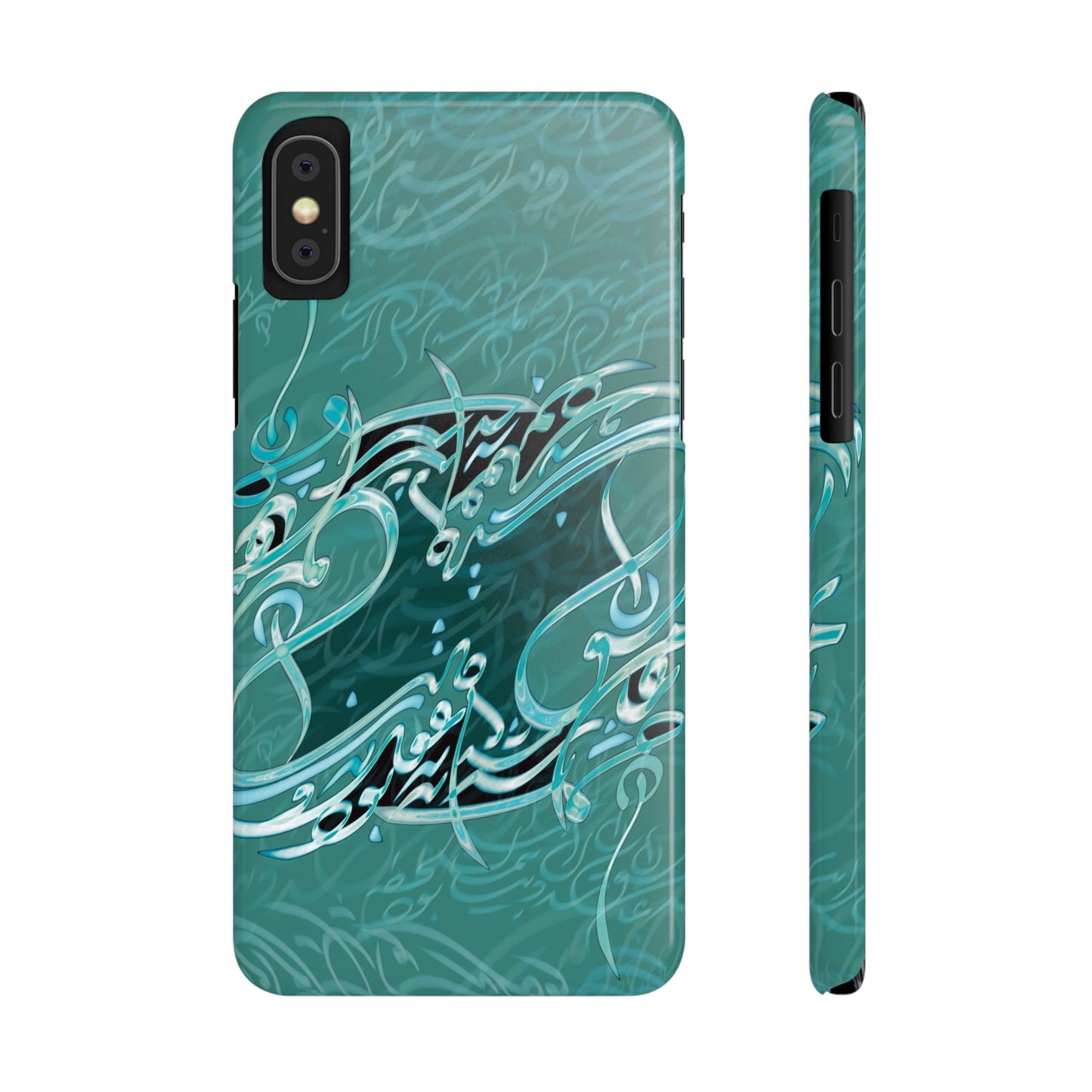 ' Modern Calligraphy Art Slim Phone Case
