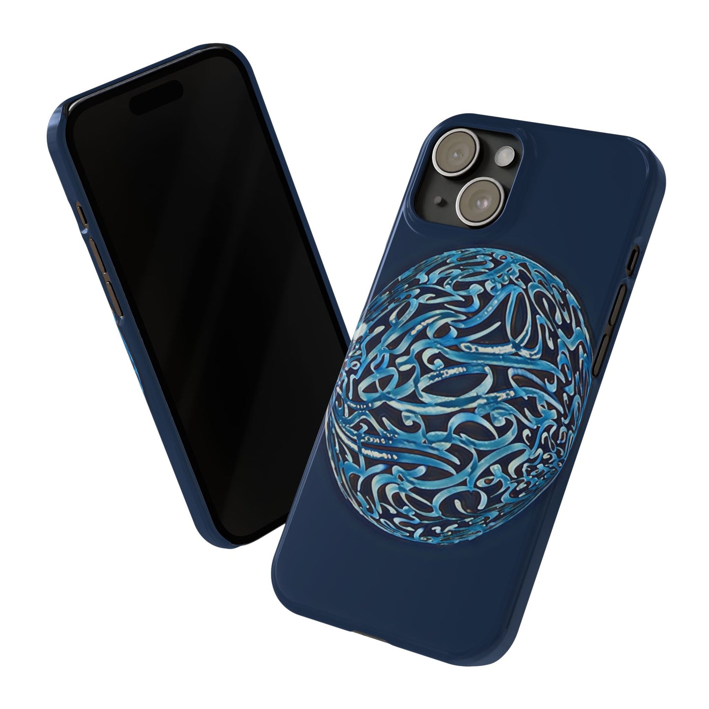 ' Modern Art Slim Phone Case -LOVE
