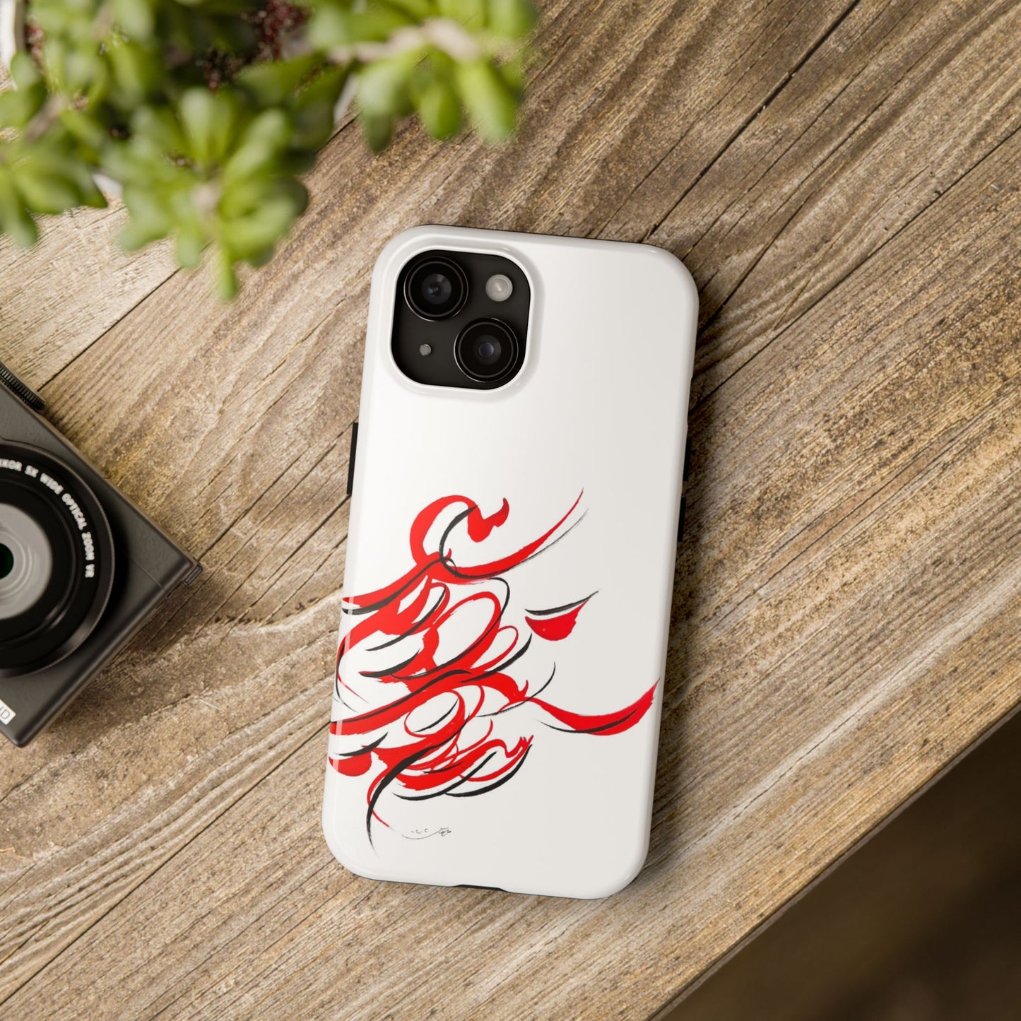 Phone Case Persian Calligraphy Modern Handwriting.